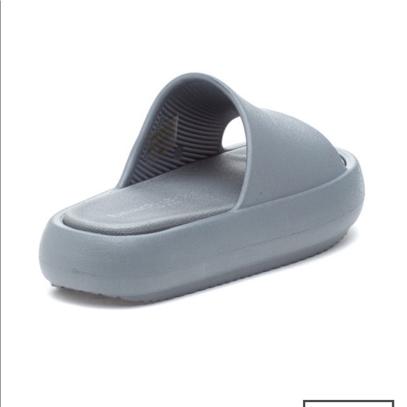 NWT J/SLIDES SQUISH Grey EVA Sandal - Picture 6 of 15